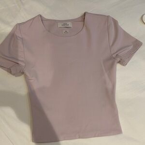 Babaton Pink Short Sleeve Tee